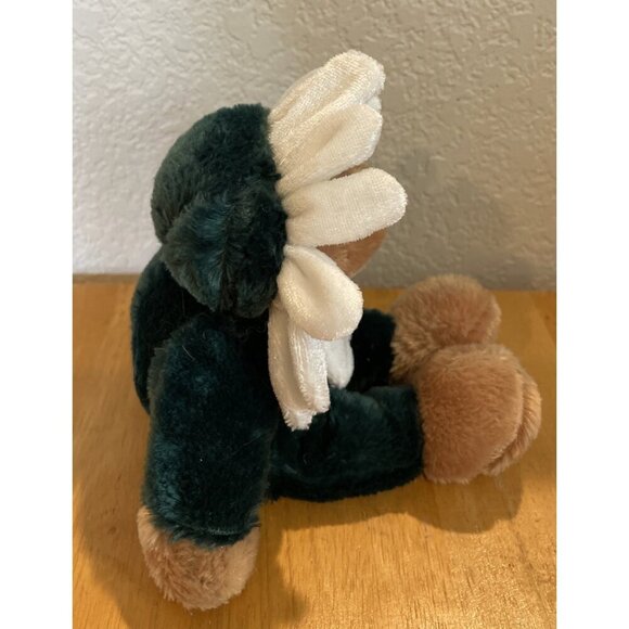 March of Dimes Daisy Bear Spring Time Flowers Bumble Bee‎ Plushland 2000 - Picture 2 of 6